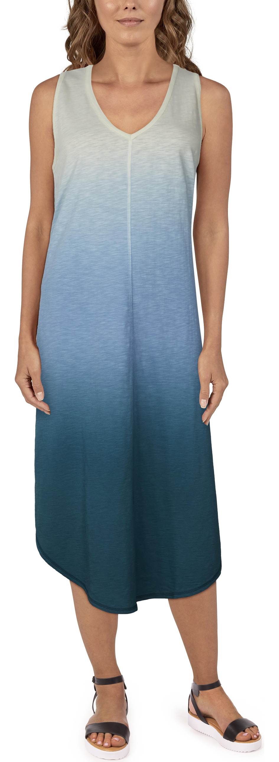 Natural Reflections Dip-Dye Midi Dress for Ladies | Cabela's